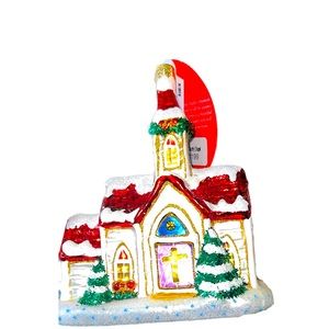 “Enchanting country chapel” Christopher Radko ornament